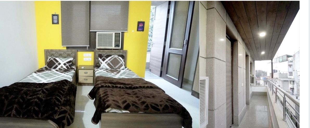 Double Sharing room with balcony